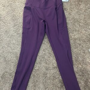 Aritzia Plum High-Waisted Leggings